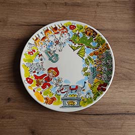 Bord 22cm - Efteling rondom