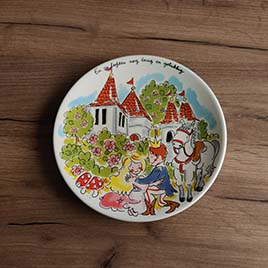 Bord 22cm - Doornroosje