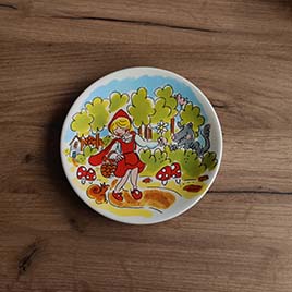 Bord 18cm - Roodkapje