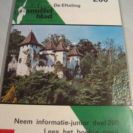 Snuffelblad Efteling (schoolopdrachten)