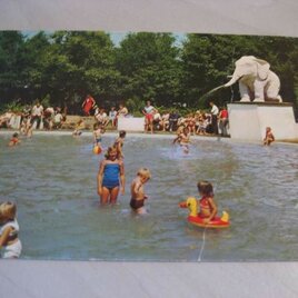 Postkaart Kinderbad