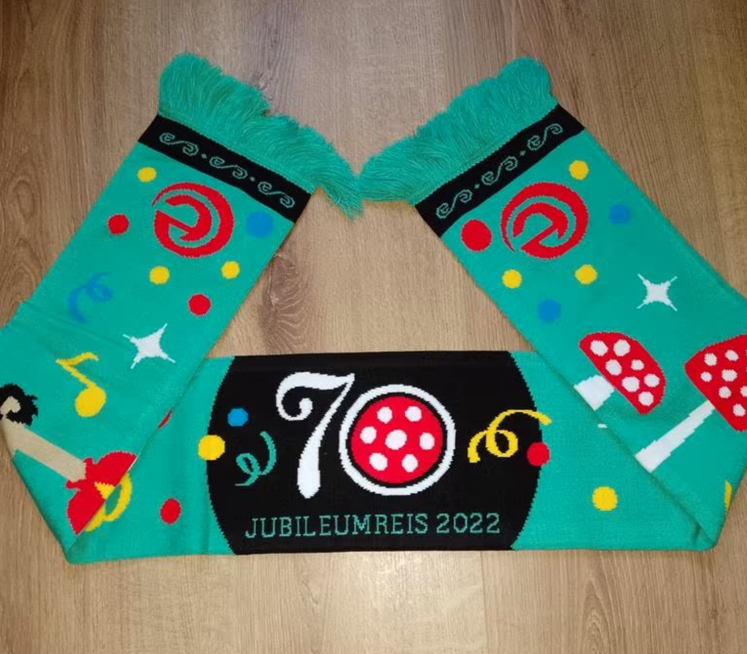 Jubileum reis 2022 sjaal 