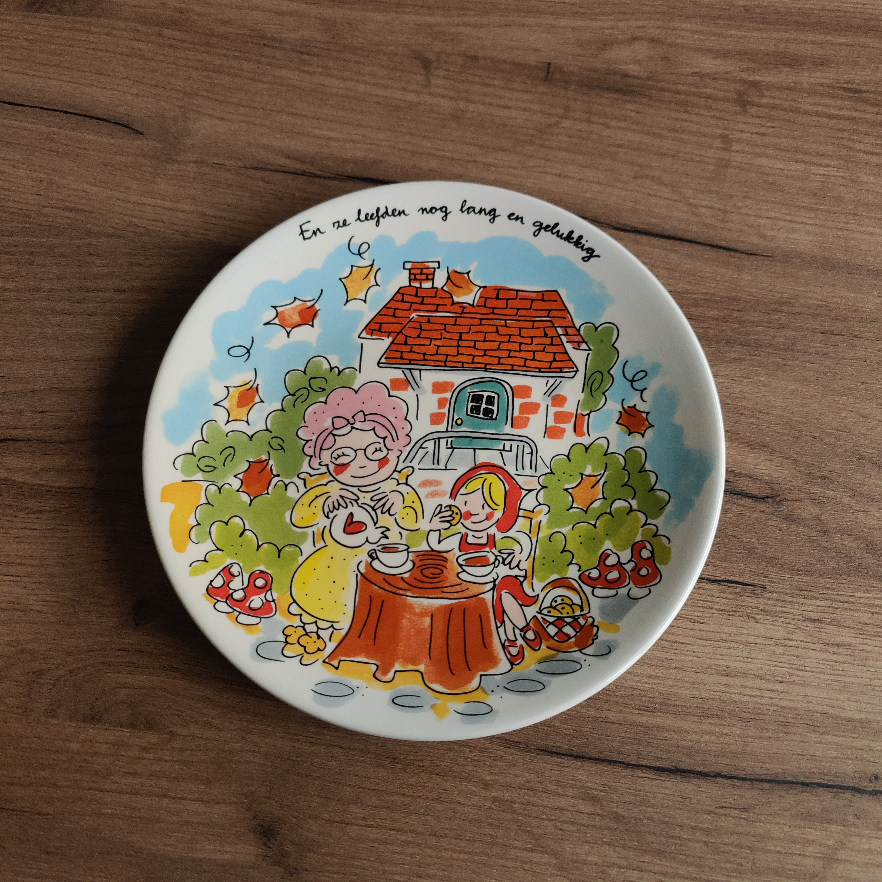 Bord 22cm - Roodkapje