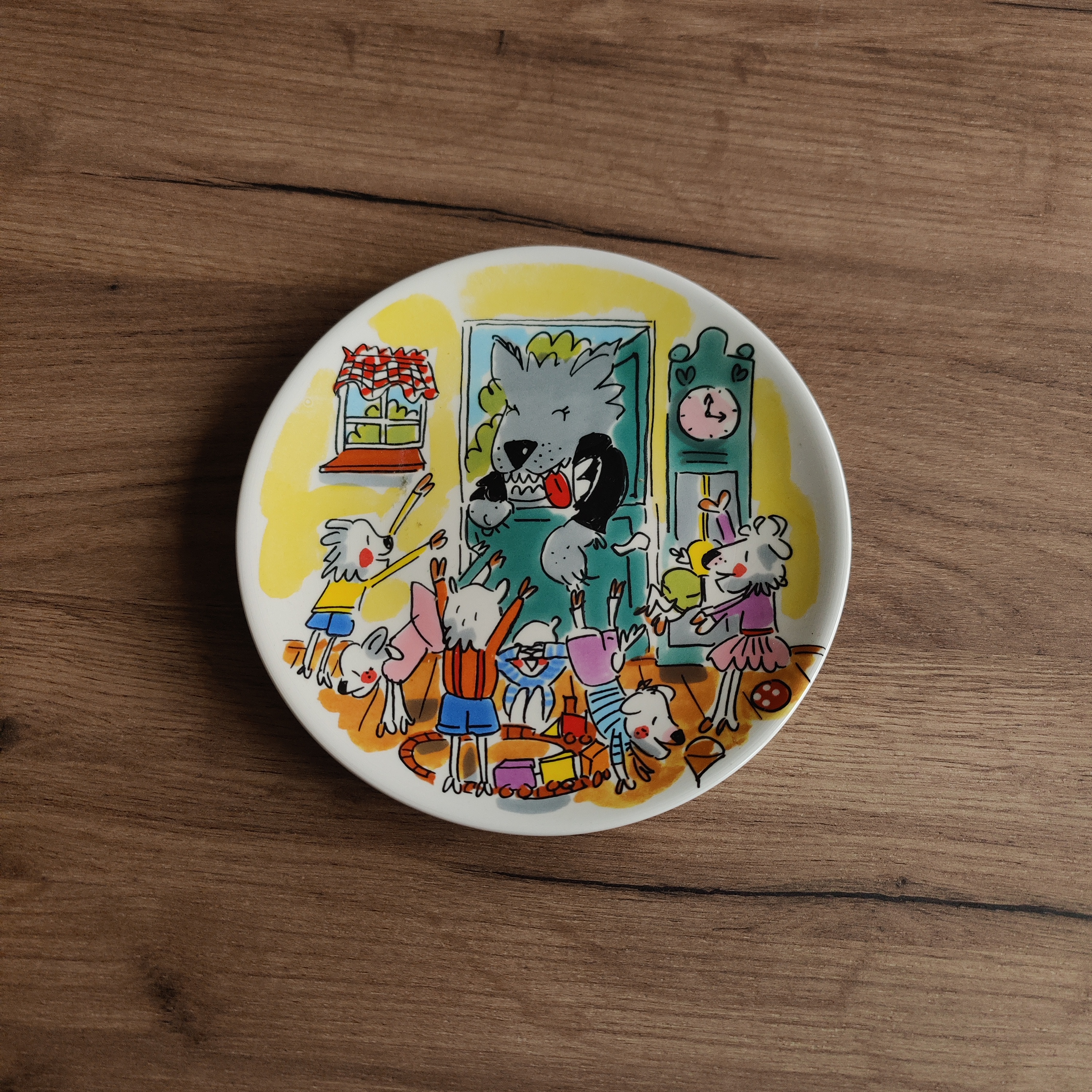 Bord 18cm - Zeven Geitjes