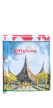 Bewaarblik Huis van de Vijf Zintuigen (+ stroopwafels)