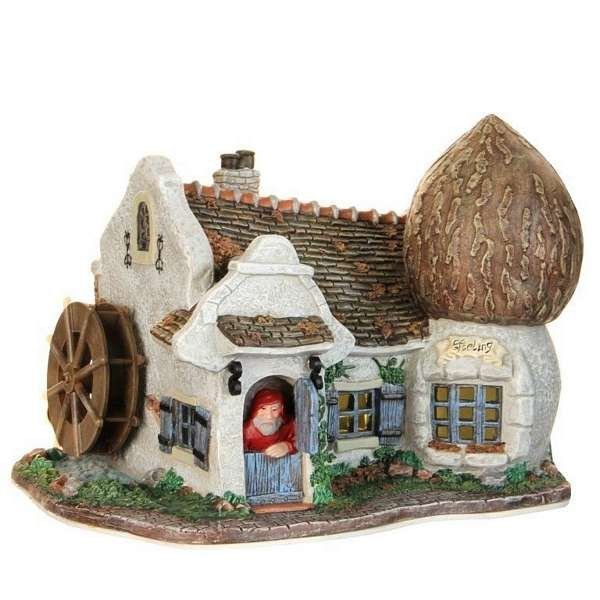 Huis van Tobbelientje met bewegend rad