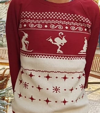 Wintertrui 2018 Rood