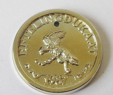 Dukaat 1987 Sprekende Papegaai