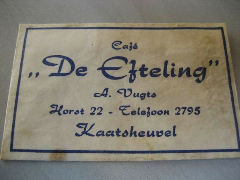 Suikerzakje (café De Efteling)