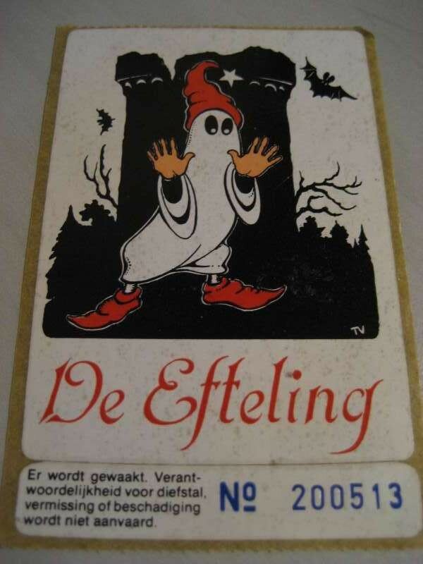 Parkeersticker Spookslot
