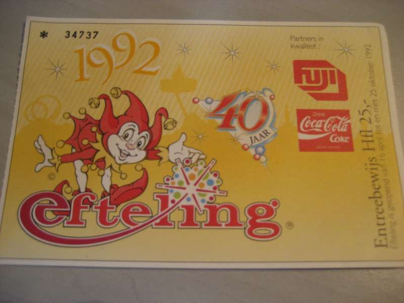 Entreeticket 1992