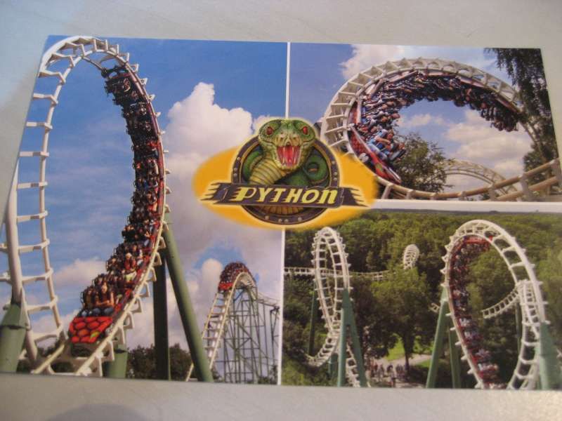 Postkaart Python