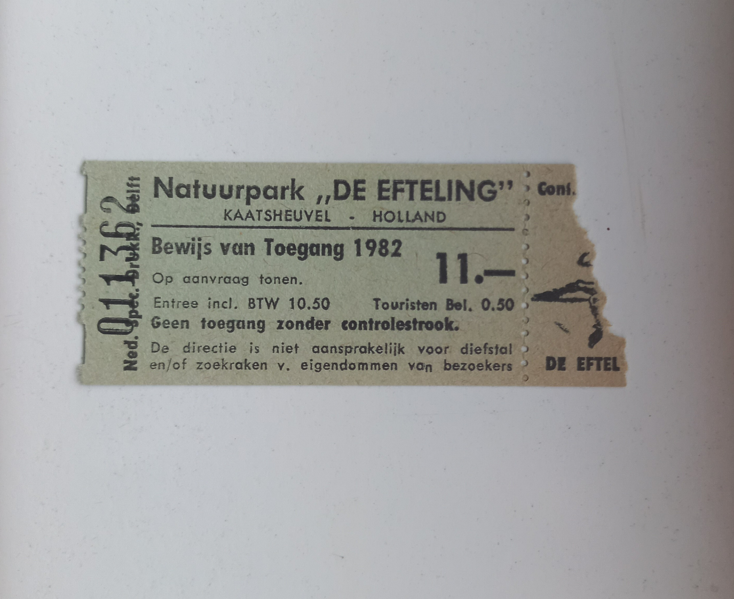 Entreeticket 1982